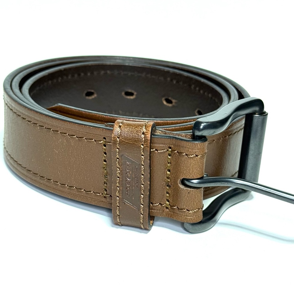 Dickies Men's Brown Leather Belt